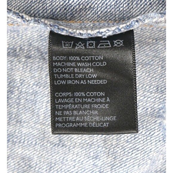 Urban Outfitters BDG Distressed Frayed Denim Vest Womens Size Medium EUC - Picture 8 of 9